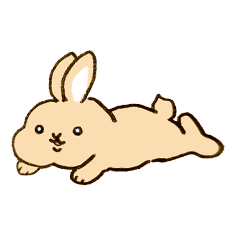 Rabbit like a ball