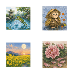 Japanese Haiku Masterpieces Illustrated