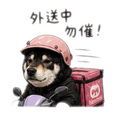 Nana外送員-專屬貼圖
