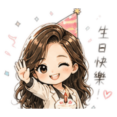 可愛活潑的女孩