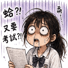 淇淇的段考崩潰版