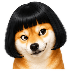 柴犬妹妹頭☆超好用的無字表情☆古哥哥396