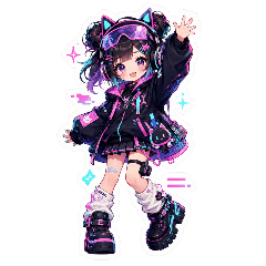 Cyber Kawaii Vibes