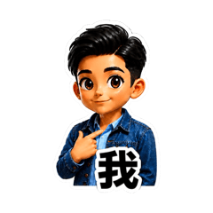 TONY 創作日常-自我介紹洗版篇(8種髪型）