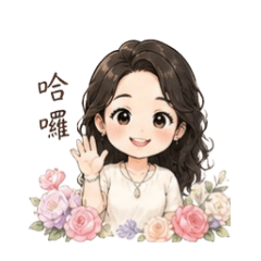 幸福花語女孩