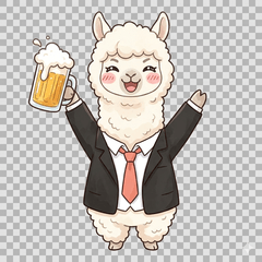 Nomisuke - Drinking Alpaca