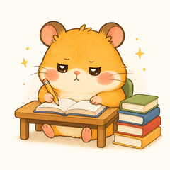 Hamster's Exam Struggle