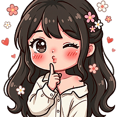 Little girl in love (Big)