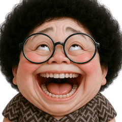 可愛阿嬤酸溜溜顏藝篇