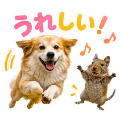 Real Dog Buddy Everyday Stickers