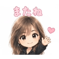 Micchan Greeting Stickers