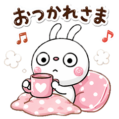 Lady Style Marshmallow Rabbit