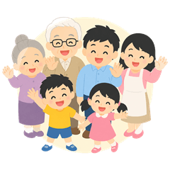 Family Big Words Stickers