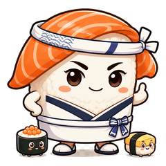 Sushi Artisan Gentle Stickers