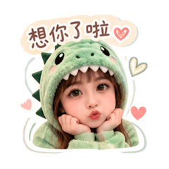毛寶情侶互動