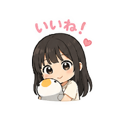 penguin and  girl