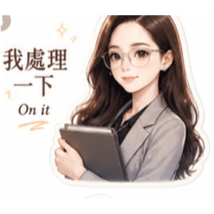 甜美知性女孩