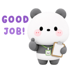 Pandy cute panda 3D : Work