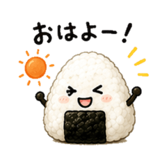 Mr.Onigiri - Daily Chat Stickers