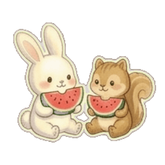 Bunny&Squirrel-summe