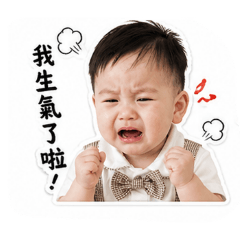 可愛的宸宸寶貝（生氣ver.）