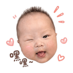 想不到還有這麼多表情的小麻糬吧