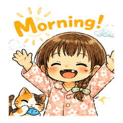 Pajama Girl Stickers Vol.2