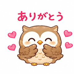 Colorful Owl Stickers