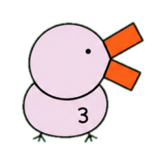 Chubby Bird Reaction Stamps
