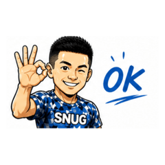 跑就對了！sNug運動老闆貼圖