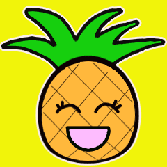 The cute little Pineapple chan moves