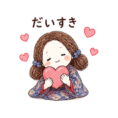 Wa no ko Stickers