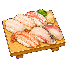Japanese Food Sticker [Toyama Cuisine]