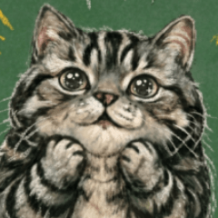 Cute Chalk Art Munchkin Vel Stickers