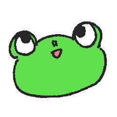 Weird Frog Sticker 1