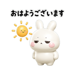 Lazy Bun: Squishy Sticker Ver.
