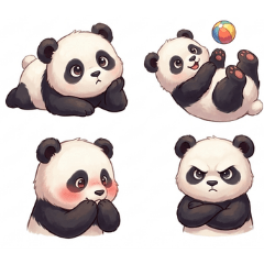 Fluffy Little Panda Life
