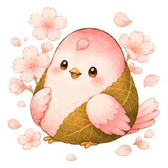 Sakuramochi Warbler daily Sticker