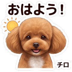 Chiro Lovely Pet Stickers Vol01