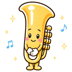Trumpet-kun's Polite Stickers