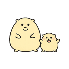 Chubby Prairie Dog Stickers1