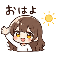 Everyday Cute Girl Stickers!