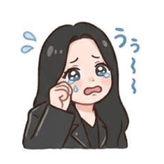 Tearful kitten