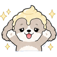 Mayonnaise Dog's Lively Daily Stickers