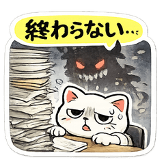 社畜白猫的日常 Vol.2