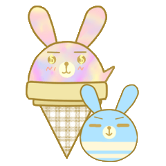 Bunny love ice cream
