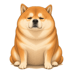 Shiba Inu Kumakichi Stickers