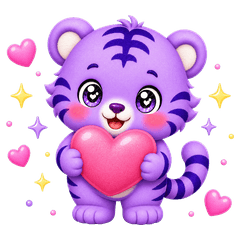 Purple Tiger : For fans & daily use!