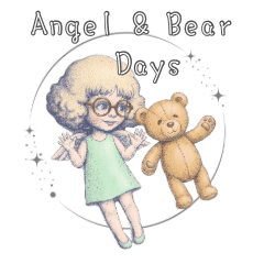 Angel & Bear - Friendly Polite Stickers