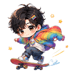 Rainbow Boy: Pride & Cute